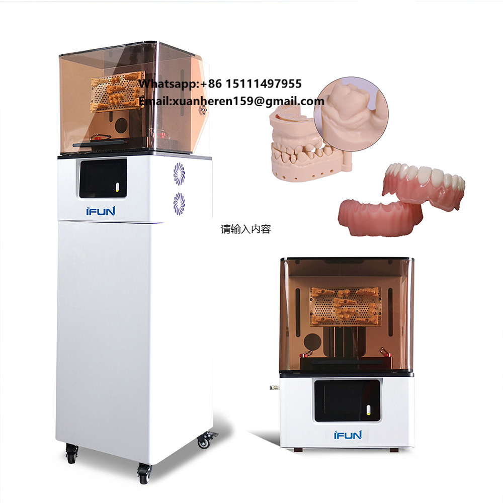 Commercial Print Model - Professional-grade Dental 3D Printer Used in