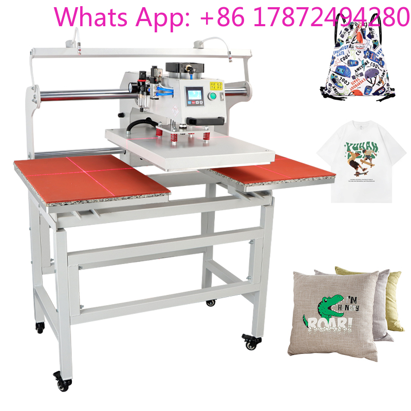 Commercial Printing Press Machine - Dual Electric Slide Hot Stamping Heat