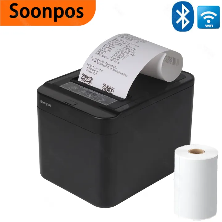 Commercial Wallpaper Printing - Soonpos 80mm Thermal POS Receipt Printer,