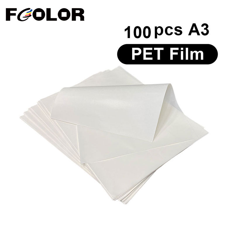 FCOLOR Hot Peeling A3 DTF PET  - Dtf Hot Peel Film recension och pris
