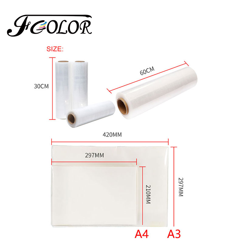 FCOLOR Hot Peeling A3 DTF PET  - Dtf Hot Peel Film recension och pris