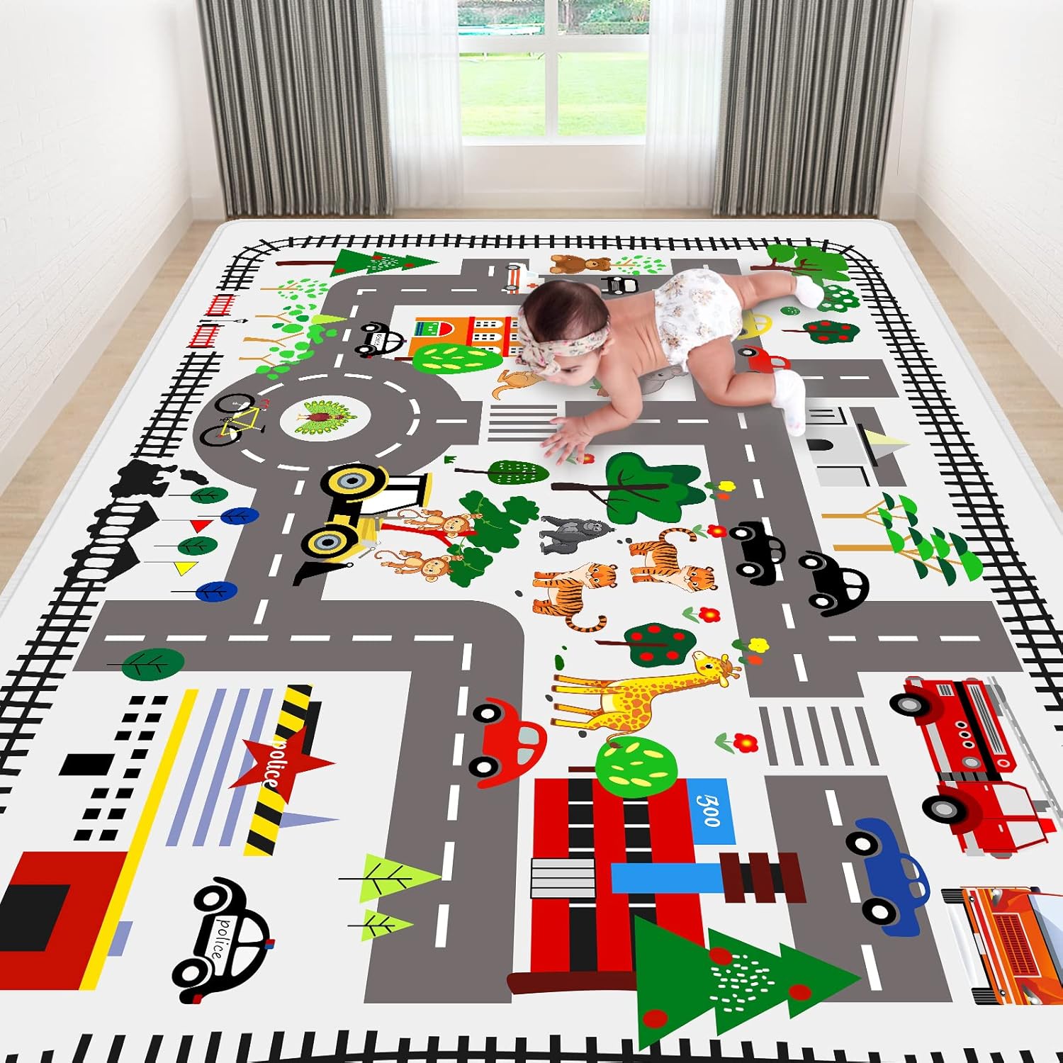 Kids Educational Road Map Numb - Commercial Road Printing recension och pris
