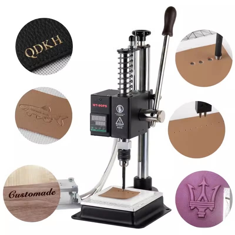 Manual Arbor Press For Leather - Die Cutting Machine recension och pris