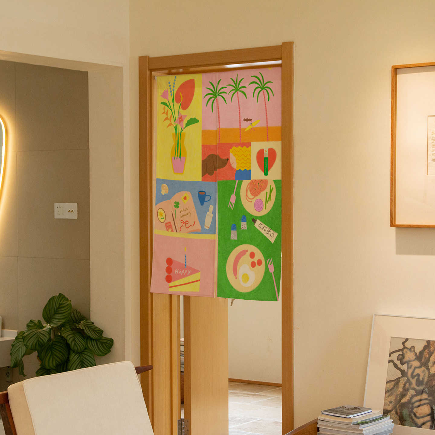 VIKAMA Hand Drawn Tropical Nor - Commercial Printing Rates recension och pris