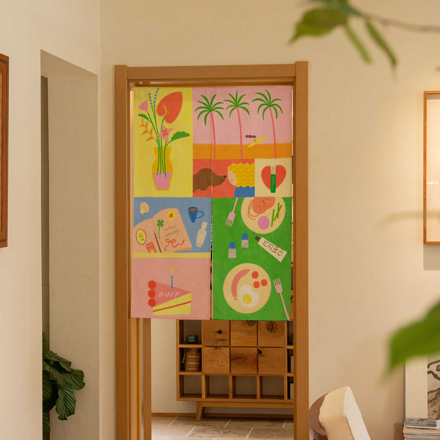 VIKAMA Hand Drawn Tropical Nor - Commercial Printing Rates recension och pris