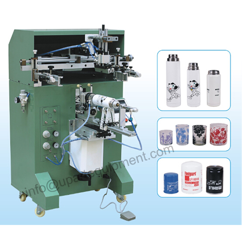 Wine Bottles Silk Screen Print - Commercial Printing Press Machine recension och pris