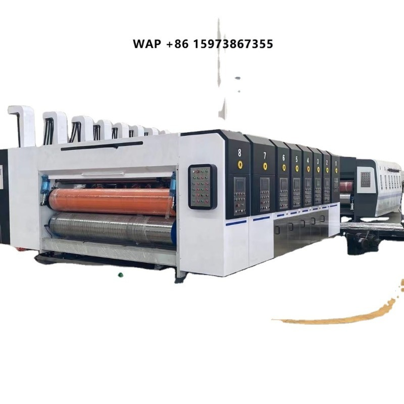 Corrugated Flexo Printing Mach - Die Cutting Machine recension och pris
