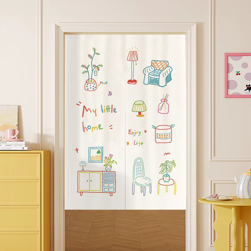 VIKAMA Color Hand Drawn Noren  - Commercial Printing Rates recension och pris