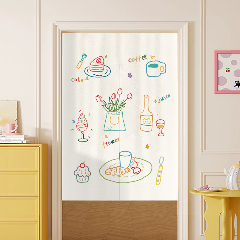 VIKAMA Color Hand Drawn Noren  - Commercial Printing Rates recension och pris