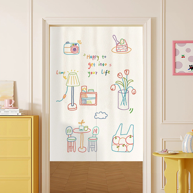 VIKAMA Color Hand Drawn Noren  - Commercial Printing Rates recension och pris