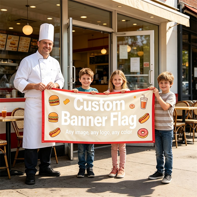 Custom Advertising Flags With  - Commercial Printing Market recension och pris