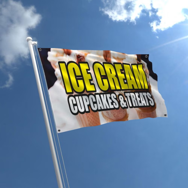 Custom Advertising Flags With  - Commercial Printing Market recension och pris