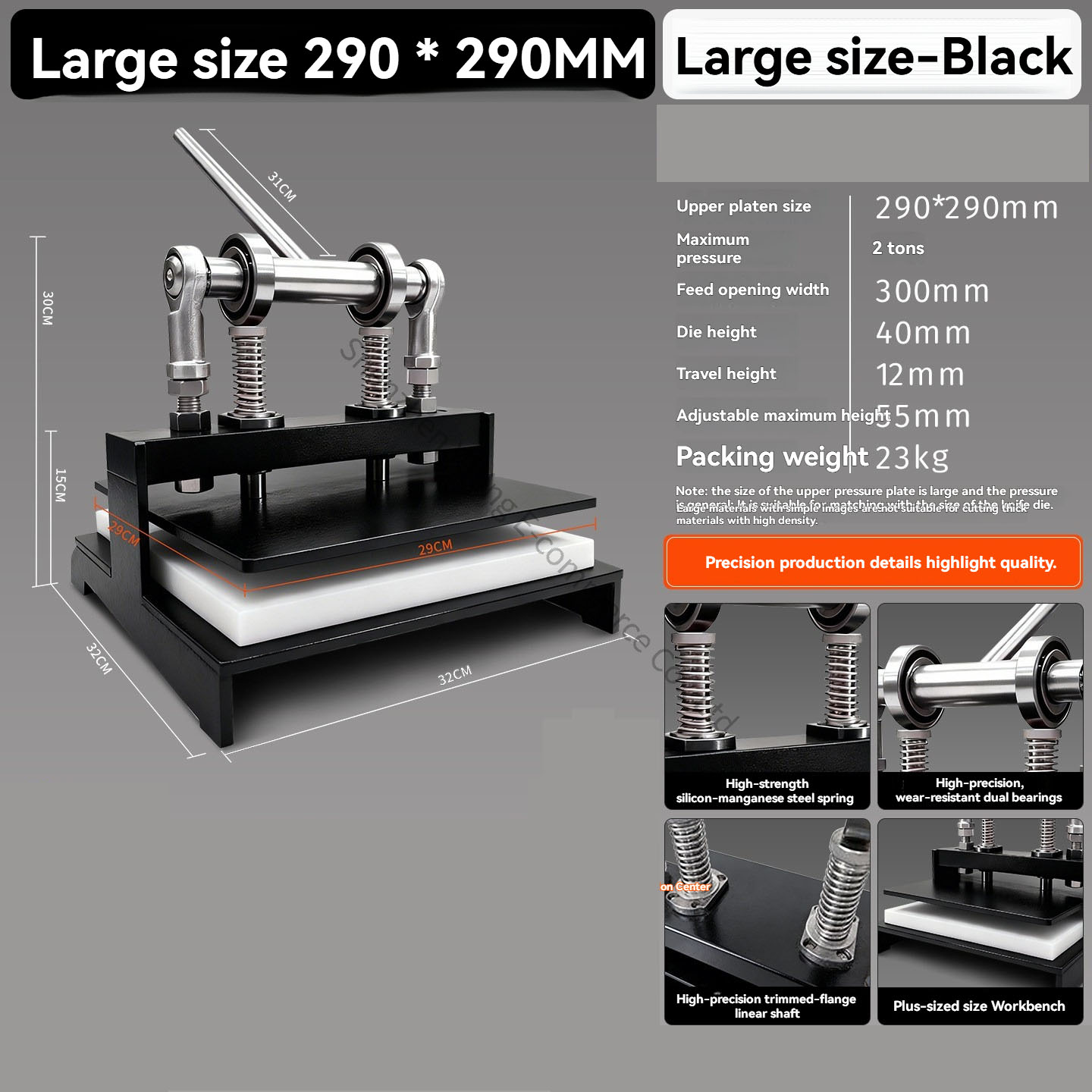 290X290 Cutting Machine Handma - Die Cutting Machine recension och pris