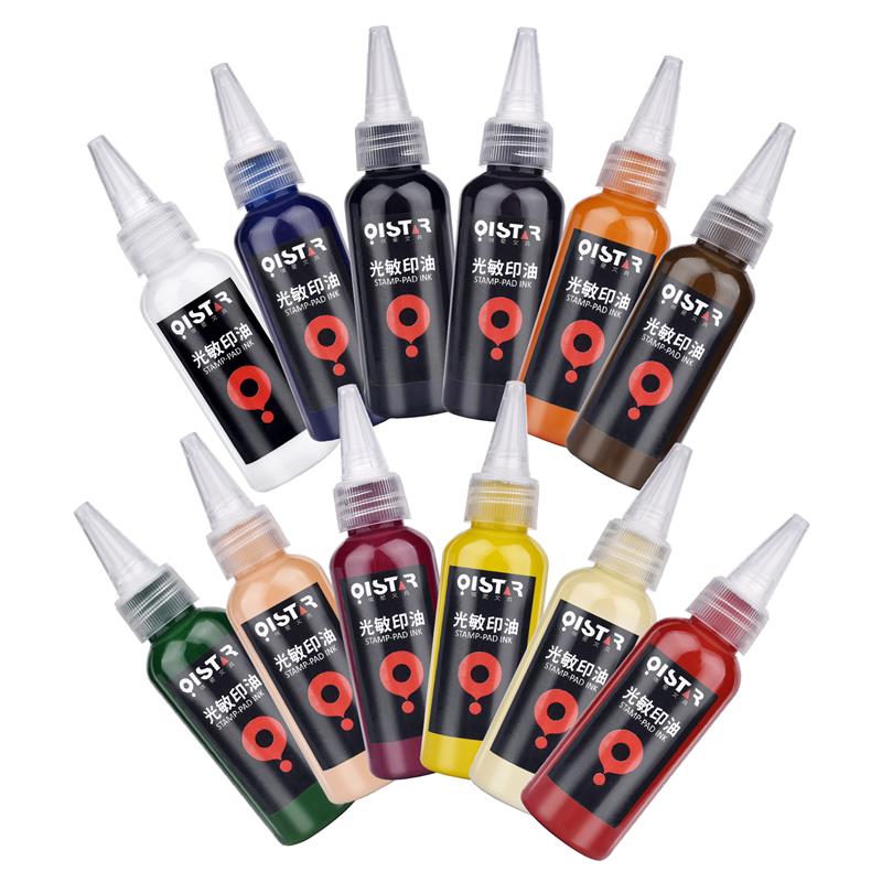 50ml Blue Red Black Ink Textil - Direct To Garment Ink recension och pris