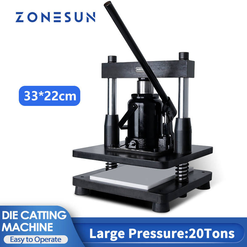 ZONESUN 20T Hydraulic Leather  - Die Cutting Machine recension och pris
