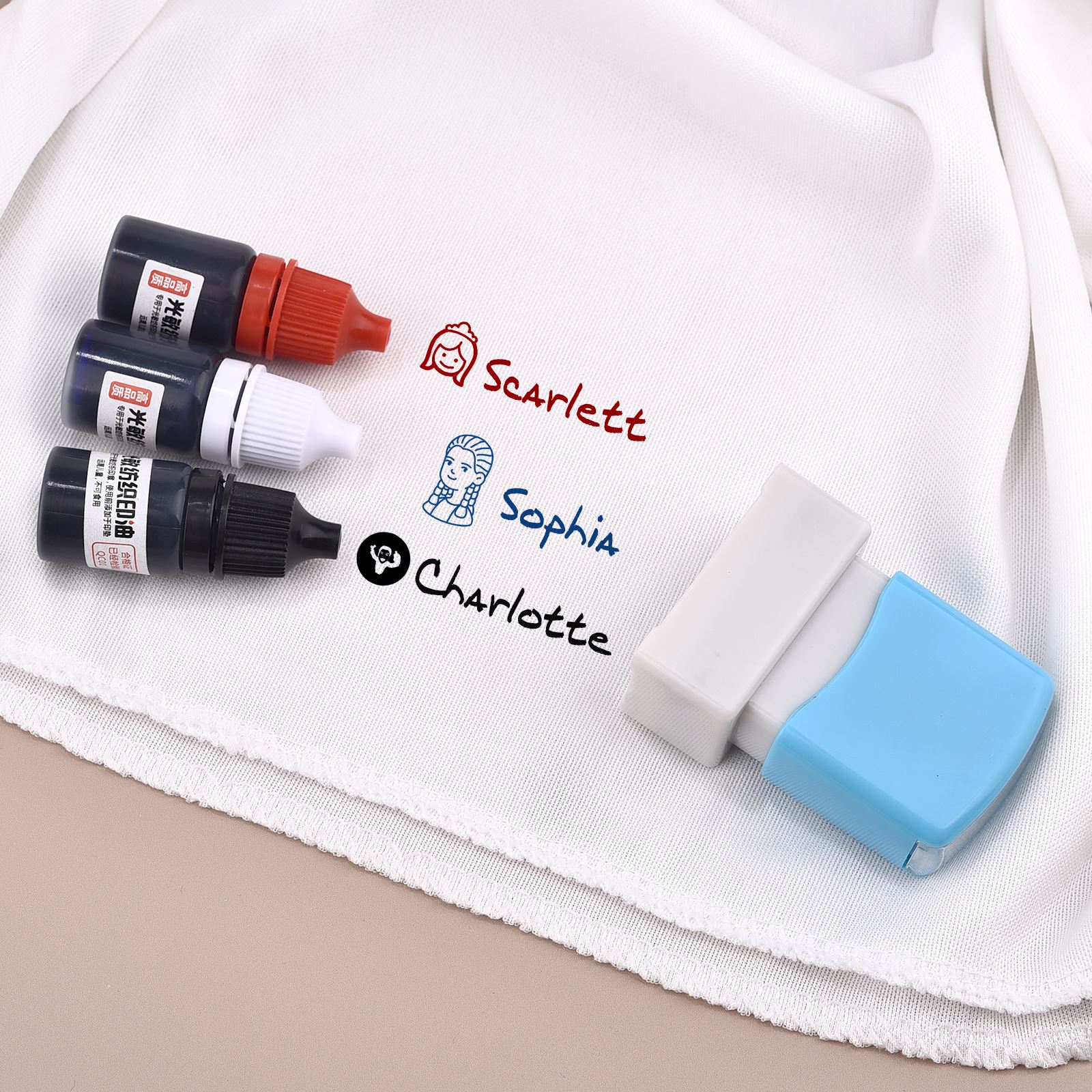 1PC 5ml Ink Textile Clothes Wa - Direct To Garment Ink recension och pris