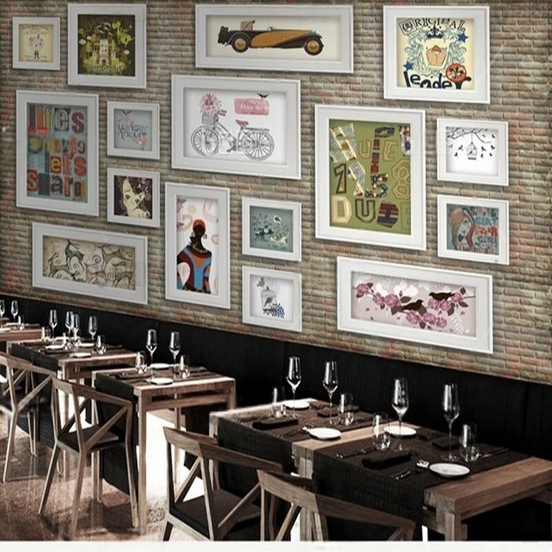 Nostalgic decorative paintings - Commercial Wallpaper Printing recension och pris