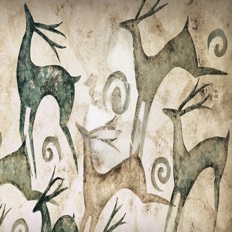 Nostalgic decorative paintings - Commercial Wallpaper Printing recension och pris