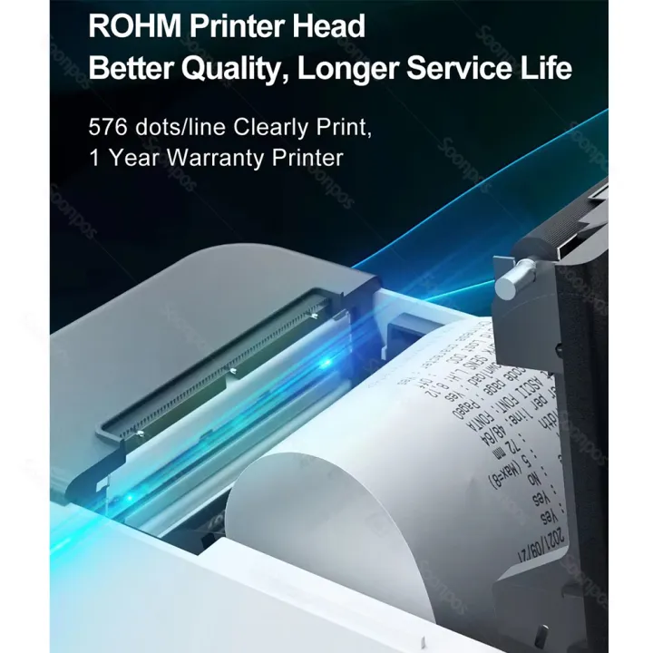 Soonpos 80mm Thermal POS Recei - Commercial Wallpaper Printing recension och pris