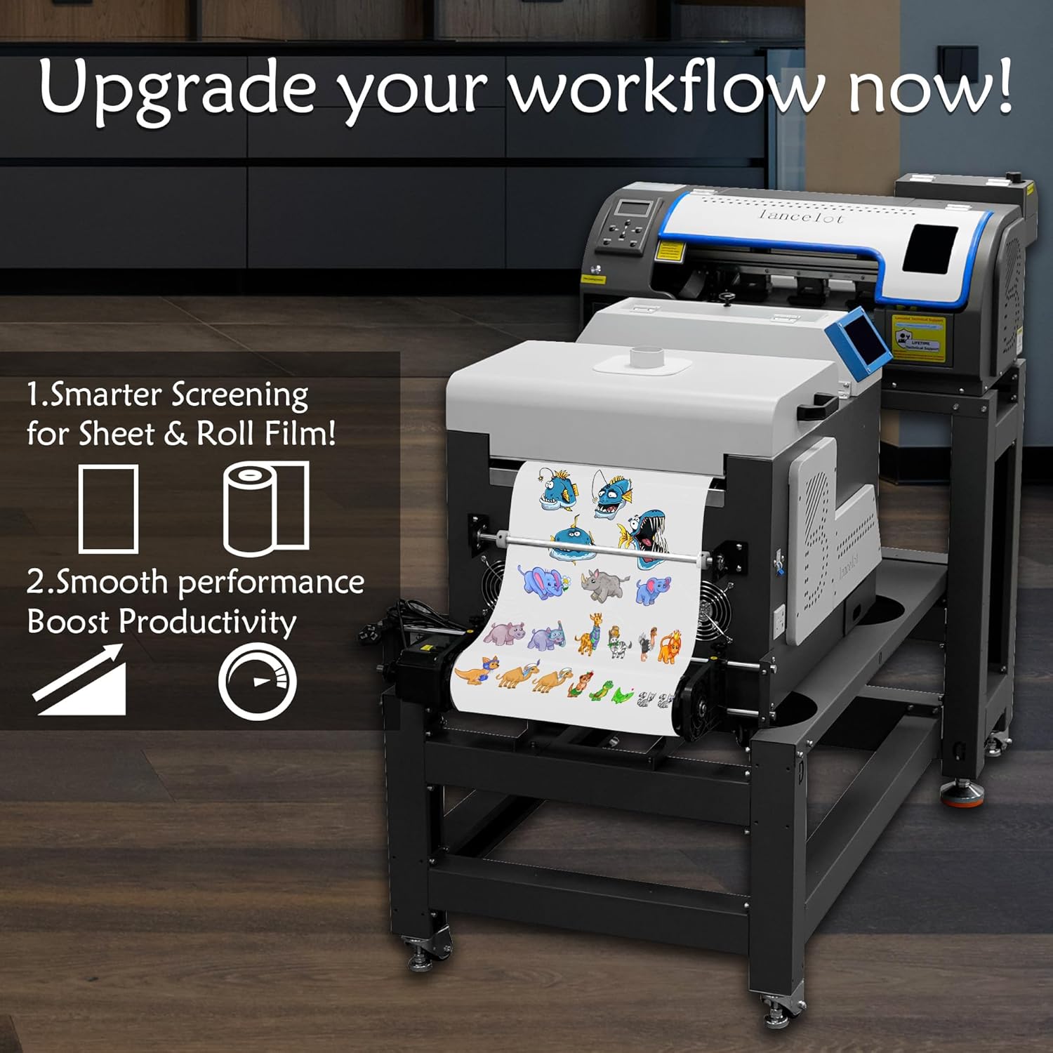 Lancelot A3 M1630 Pro DTF Prin - Commercial Dtf Printing recension och pris
