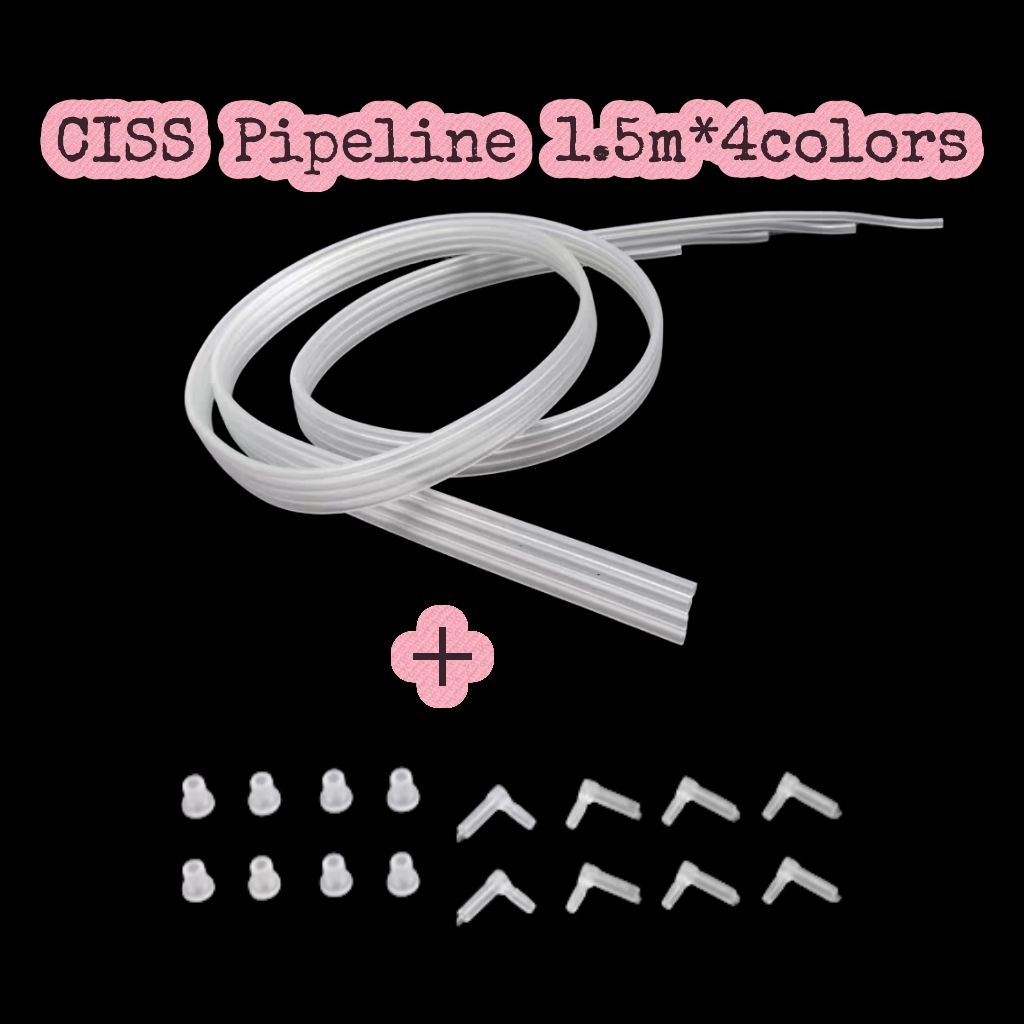 4Colors 1.5M Ciss Ink Tube For - Solvent Printer Ink recension och pris