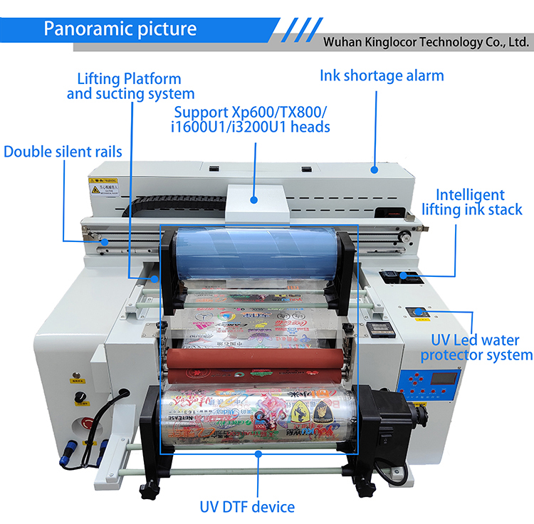 High Quality 6050 Model UV DTF - Commercial Print Model recension och pris