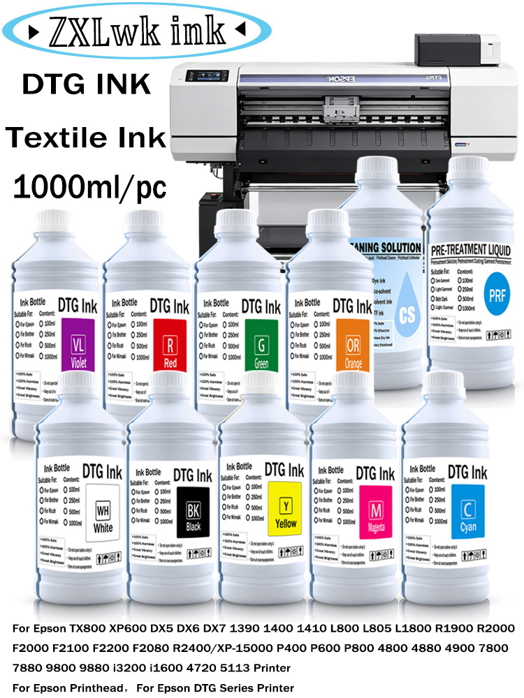DTG Ink Textile Refill ink for - Direct To Garment Ink recension och pris